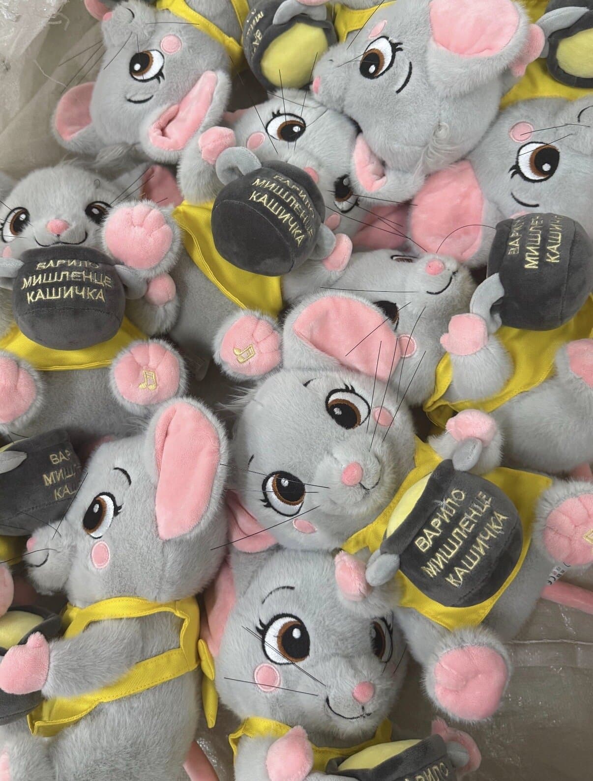 Multi-Color Character Plush — 5,500 Units