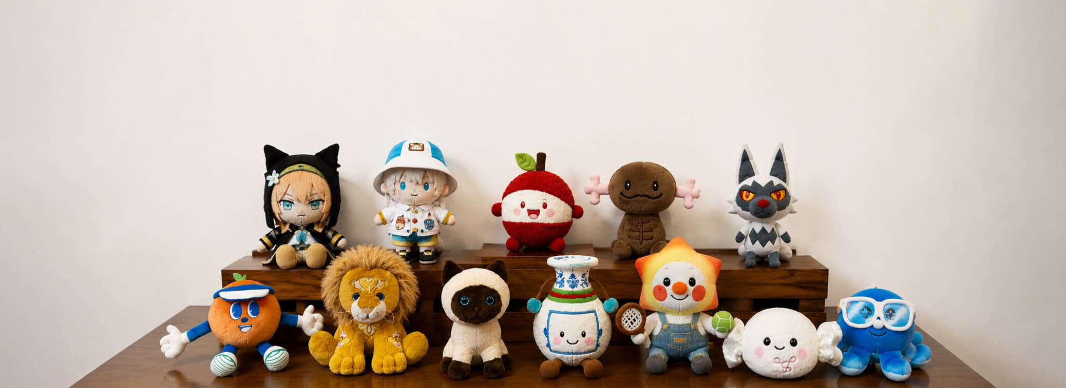 In-house plush pattern makers crafting custom samples in our workshop