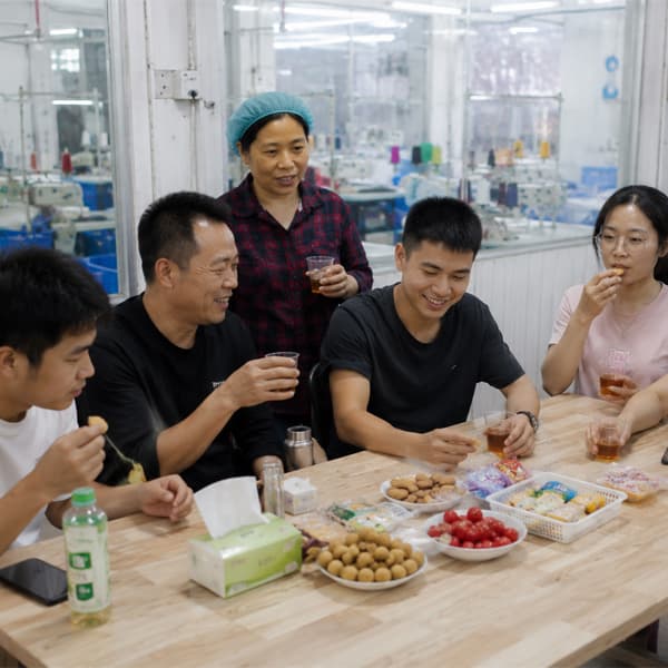 Afternoon tea break in our workshop